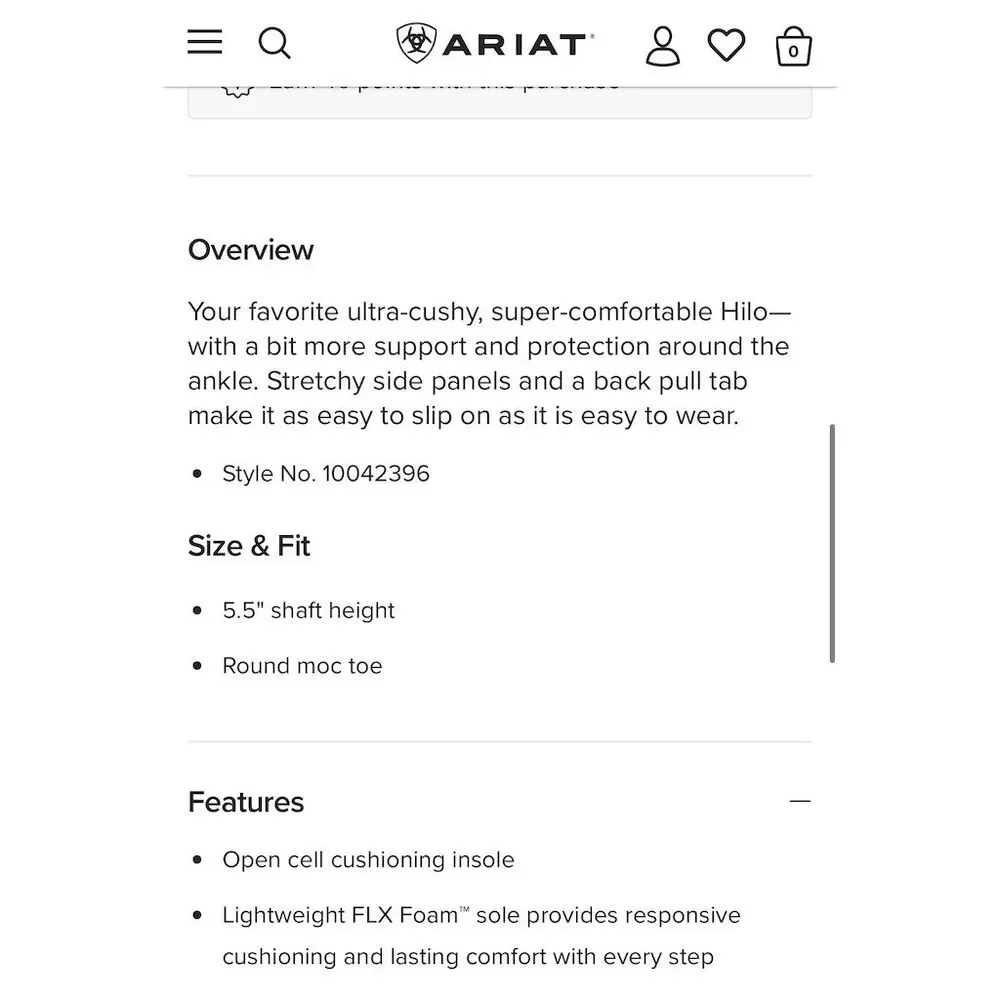 Ariat discover perfect